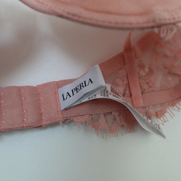 La Perla Blush Lace Balconette Bra (Size 34B) - Picture 5 of 6